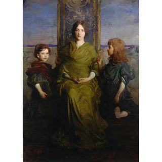 Abbott Handerson Thayer - Virgin Enthroned.webp
