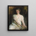 Giovane donna - Abbott Handerson Thayer — quadro incorniciato alla parete