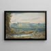 Vista estesa del Colosseo e dell'Arco di Costantino con personaggi in primo piano - Abraham Louis Rodolphe Ducros — quadro incorniciato alla parete
