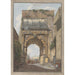 Riproduzione del dipinto Arc de Titus - Abraham Louis Rodolphe Ducros