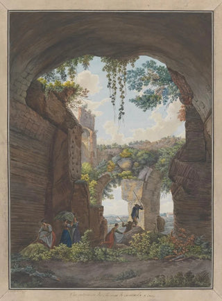 AbrahamLouisRodolphe Ducros - Interior of the Baths at Caracalla.webp