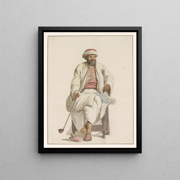 AbrahamLouisRodolphe Ducros - Kadi van de Turkse slaven op Malta.webp
