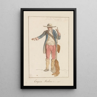 AbrahamLouisRodolphe Ducros - Sicileense man in plaatselijk klederdracht.webp