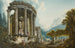 Tivoli, vista del Tempio della Sibilla - Abraham Louis Rodolphe Ducros — vista dell’opera