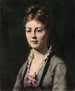 Ritratto di una donna - Abraham Archibald Anderson — vista dell’opera