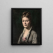Ritratto di una donna - Abraham Archibald Anderson — quadro incorniciato alla parete