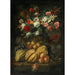 Fiori in un vaso e frutta su un tavolo - Abraham Brueghel — vista dell’opera