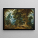 Paesaggio boschivo - Abraham Govaerts — quadro incorniciato alla parete