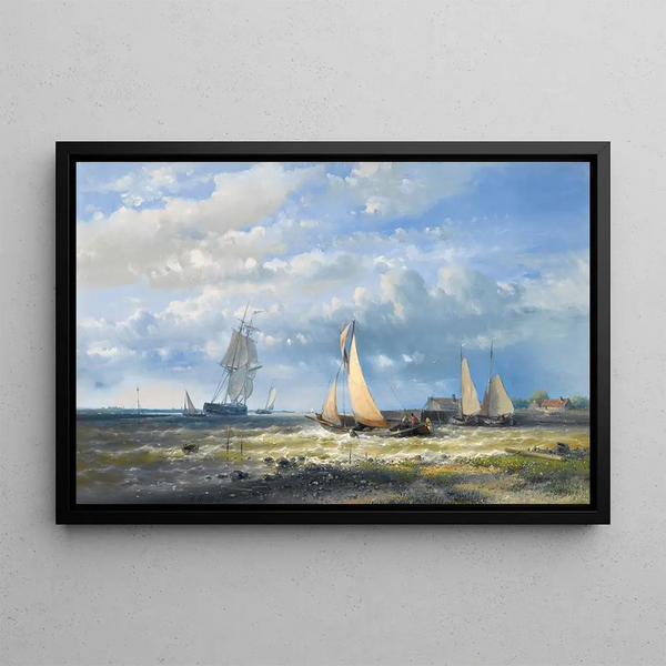 Partir en mer - Abraham Hulk — quadro incorniciato alla parete