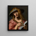 Sibylle - Abraham Janssens — quadro incorniciato alla parete