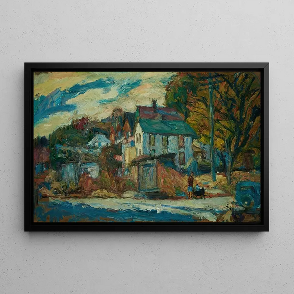 Abraham Manievich - Autumn White Plains.webp