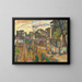 Scène de ville - Abraham Manievich — quadro incorniciato alla parete