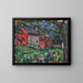 Casa di campagna in periferia di Mosca - Abraham Manievich — quadro incorniciato alla parete