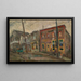Rue dans le Bronx - Abraham Manievich — quadro incorniciato alla parete