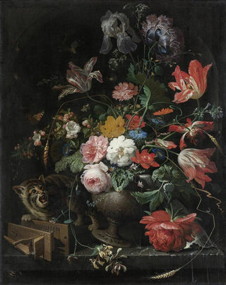 Abraham Mignon - The Overturned Bouquet.webp