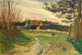 Passeggianti davanti a una fattoria - Abraham Mintchine — vista dell’opera