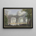 Paesaggio con un arco antico - Abraham Rademaker — quadro incorniciato alla parete