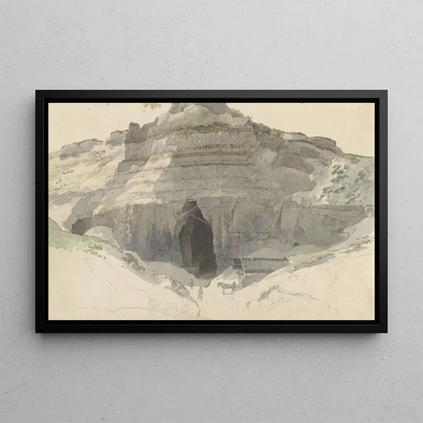 Carrière de pierre - Abraham Teerlink — quadro incorniciato alla parete