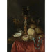Riproduzione del dipinto Nature morte con porta-verre in argento dorato - Abraham van Beyeren