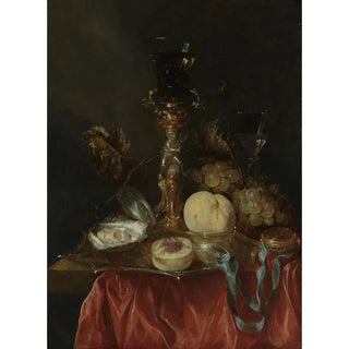 Abraham van Beyeren - Still Life with SilverGilt Glass Holder.webp