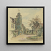 Accesso di un dominio a Handschuhsheim - Philipp Rumpf — quadro incorniciato alla parete