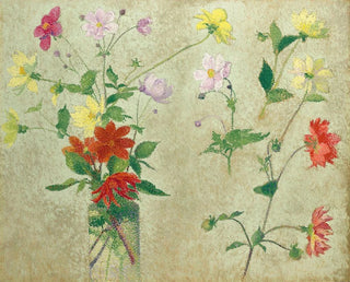 Bouquet e studio di fiori - Achille Laugé — vista dell’opera