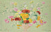 Dahlias e girasoli pompon - Achille Laugé — vista dell’opera
