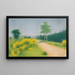 La Route de Belvèze vers le Relais - Achille Laugé — quadro incorniciato alla parete