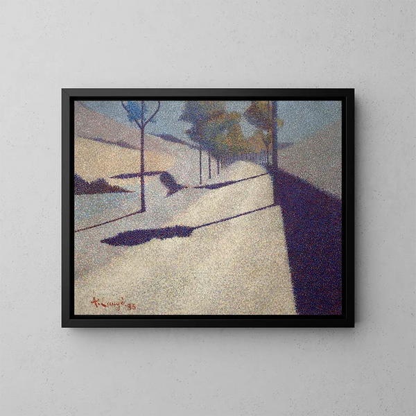 La route - Achille Laugé — quadro incorniciato alla parete
