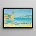 Le Port de Collioure - Achille Laugé — quadro incorniciato alla parete