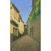 Ruelle au balcon fleuri - Achille Laugé — vista dell’opera