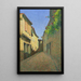 Ruelle au balcon fleuri - Achille Laugé — quadro incorniciato alla parete