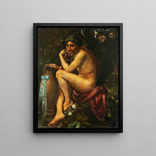 Achilles Forcart - Narciss Eavesdropped on by Nymphs.webp
