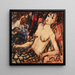 Atto femminile - Christian Rohlfs — quadro incorniciato alla parete