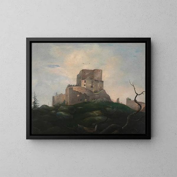La rovina di Wittinghausen - Adalbert Stifter — quadro incorniciato alla parete