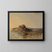 Rovine di templi greci - Adalbert Stifter — quadro incorniciato alla parete