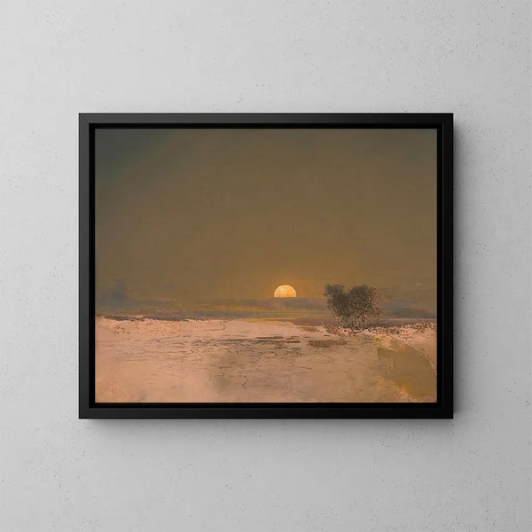 Lever de lune - Adalbert Stifter — quadro incorniciato alla parete