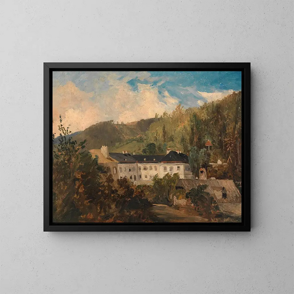 Motivo di Neuwaldegg - Adalbert Stifter — quadro incorniciato alla parete
