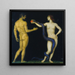 Adam e Eva - Franz von Stuck — quadro incorniciato alla parete
