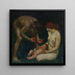 Adam e Eva, La Famiglia - Franz von Stuck — quadro incorniciato alla parete