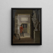 La Salle des Antiquités au Palais de Charlottenborg à Copenhague - Adam August Müller — quadro incorniciato alla parete