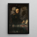 Ritratto di Sokrates Starynkiewicz sindaco di Varsavia - Adam Badowski — quadro incorniciato alla parete