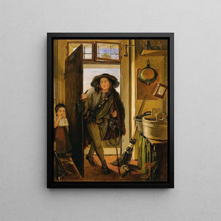 Adam Brenner - Der Drahtbinder in der Kche.webp