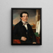 Ritratto di un architetto - Adam Brenner — quadro incorniciato alla parete
