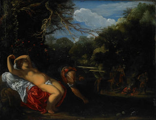 Apollon e Coronis - Adam Elsheimer — vista dell’opera