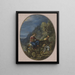 La Fuga in Egitto - Adam Elsheimer — quadro incorniciato alla parete