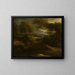 Una scena di battaglia - Adam Frans van der Meulen — quadro incorniciato alla parete