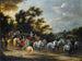 Fermata della carrozza vicino a un bosco - Adam Frans van der Meulen — vista dell’opera