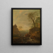 Paesaggio - Adam Pynacker — quadro incorniciato alla parete