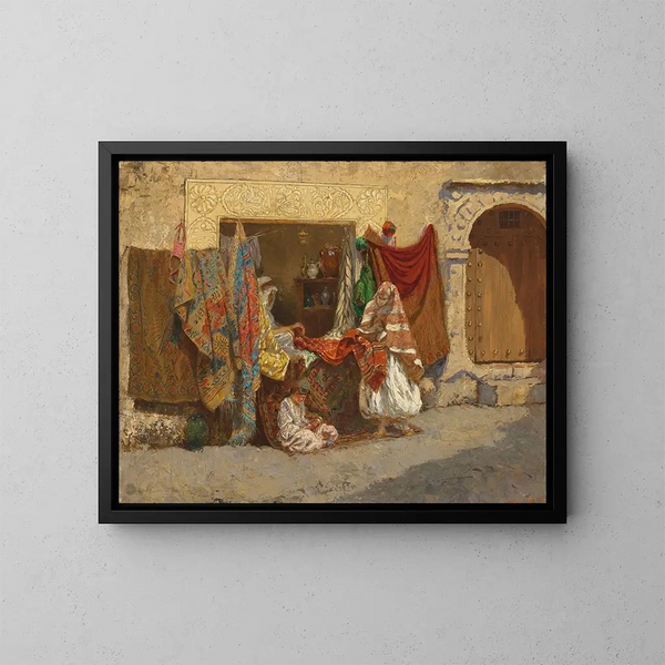 Boutique orientale - Addison Thomas Millar — quadro incorniciato alla parete